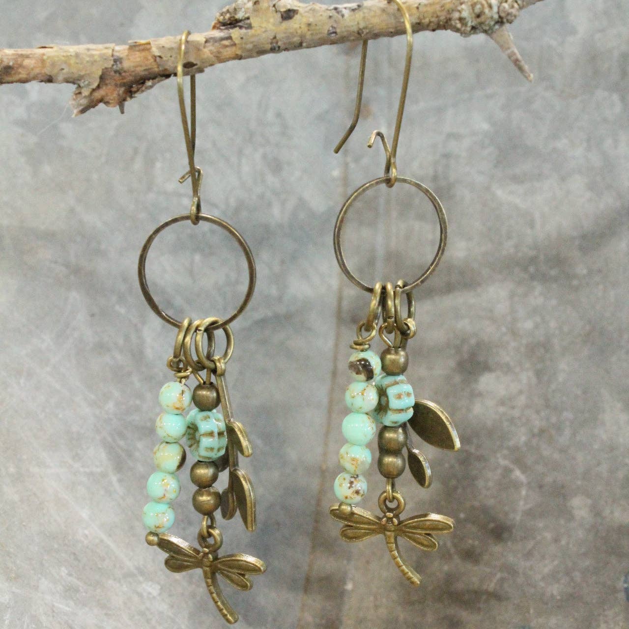 New Beginnings Dragonfly Charmers Earrings
