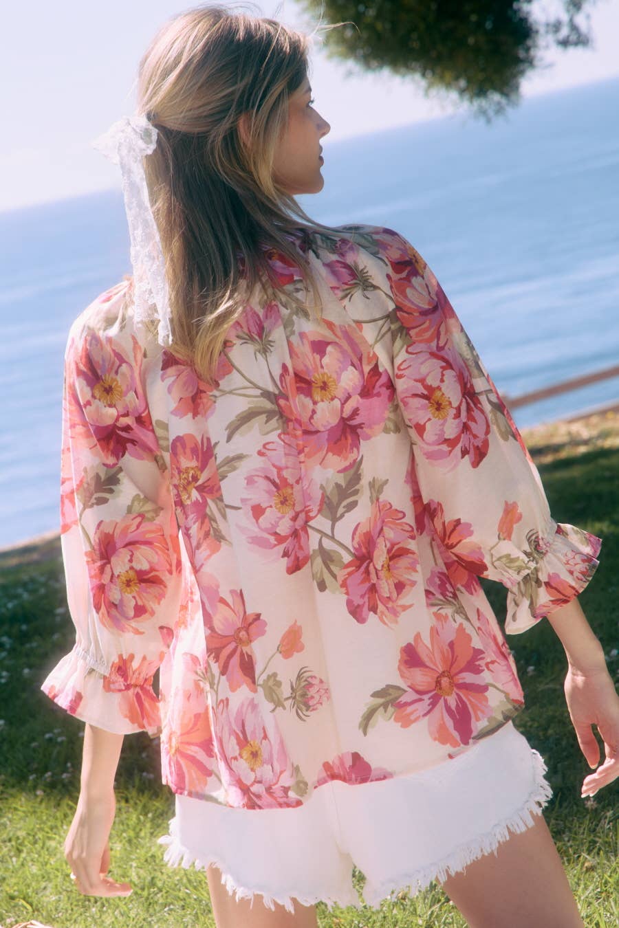 Melodie's Floral Blouse