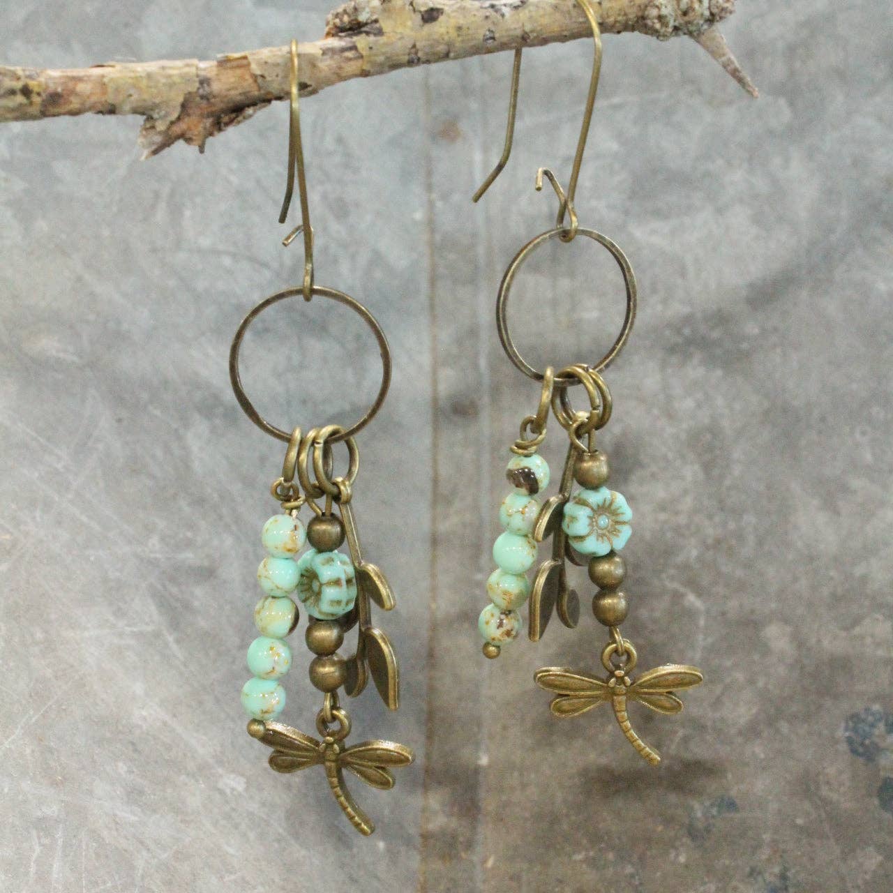 New Beginnings Dragonfly Charmers Earrings
