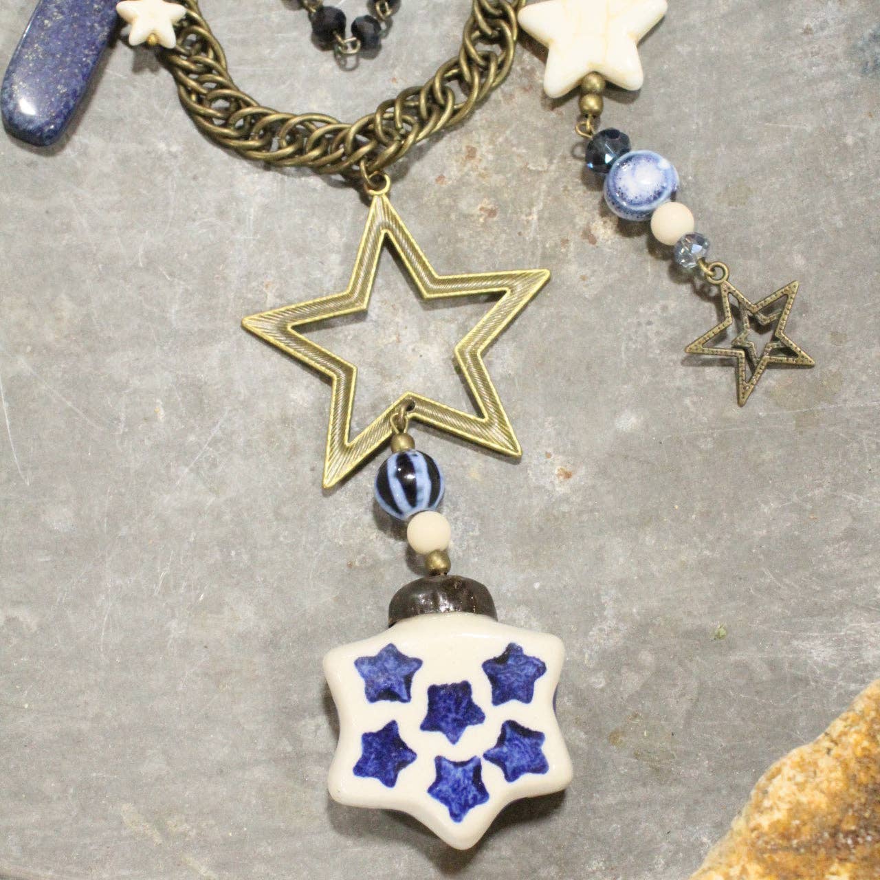 Stars In The Night Sky Charm'd Necklace