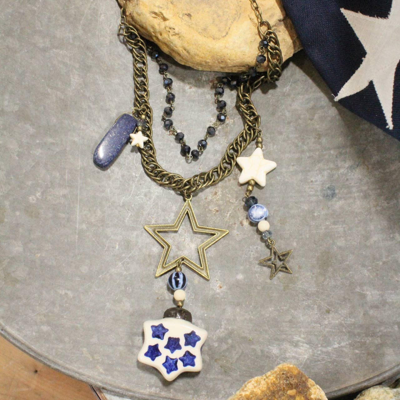 Stars In The Night Sky Charm'd Necklace