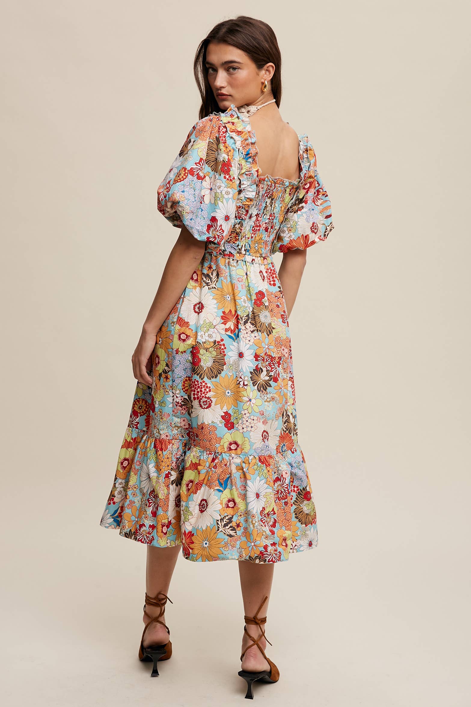 Forever Yours Vintage Flower Dress