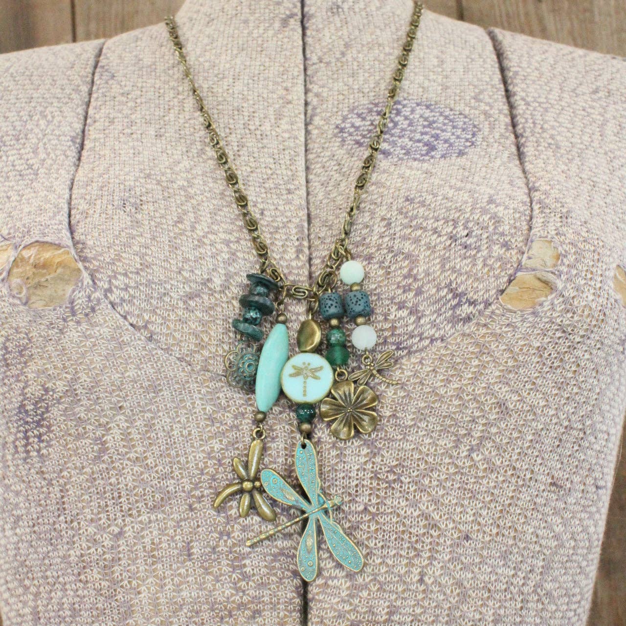 New Beginnings Dragonfly Charmers Necklace