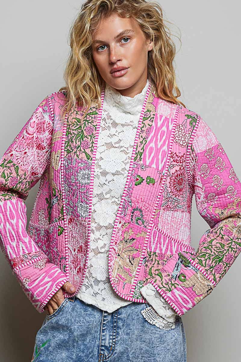 Josephine Quilted Kimono Jacket