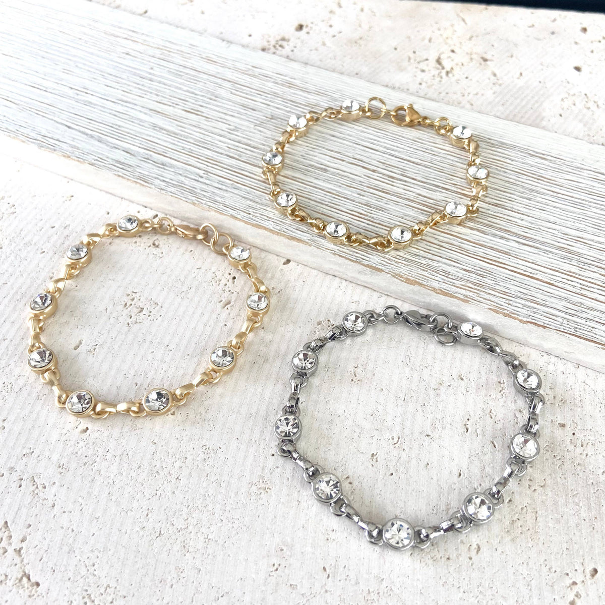 Everyday Shimmer Crystal Bracelet