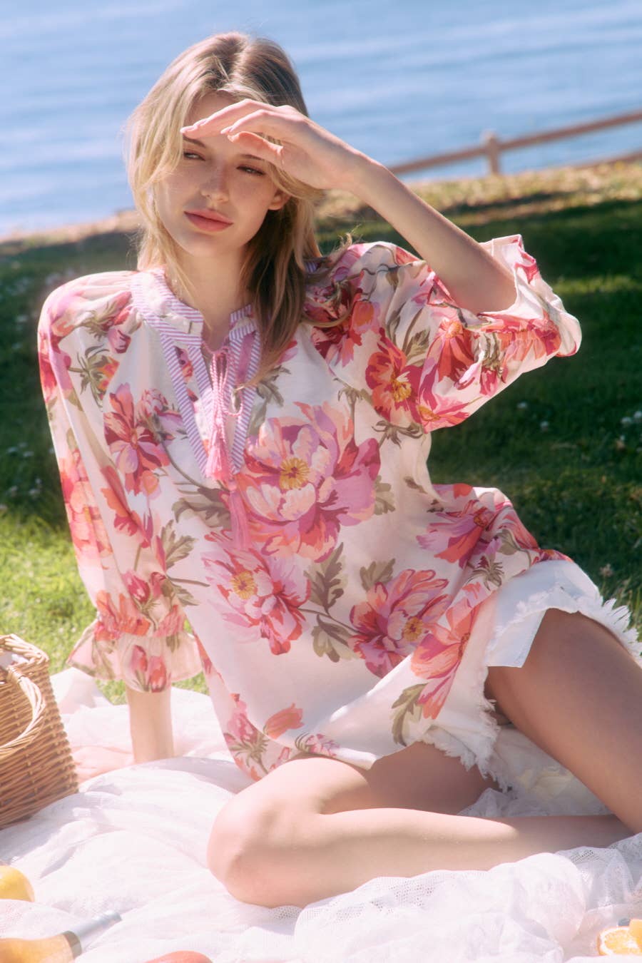 Melodie's Floral Blouse