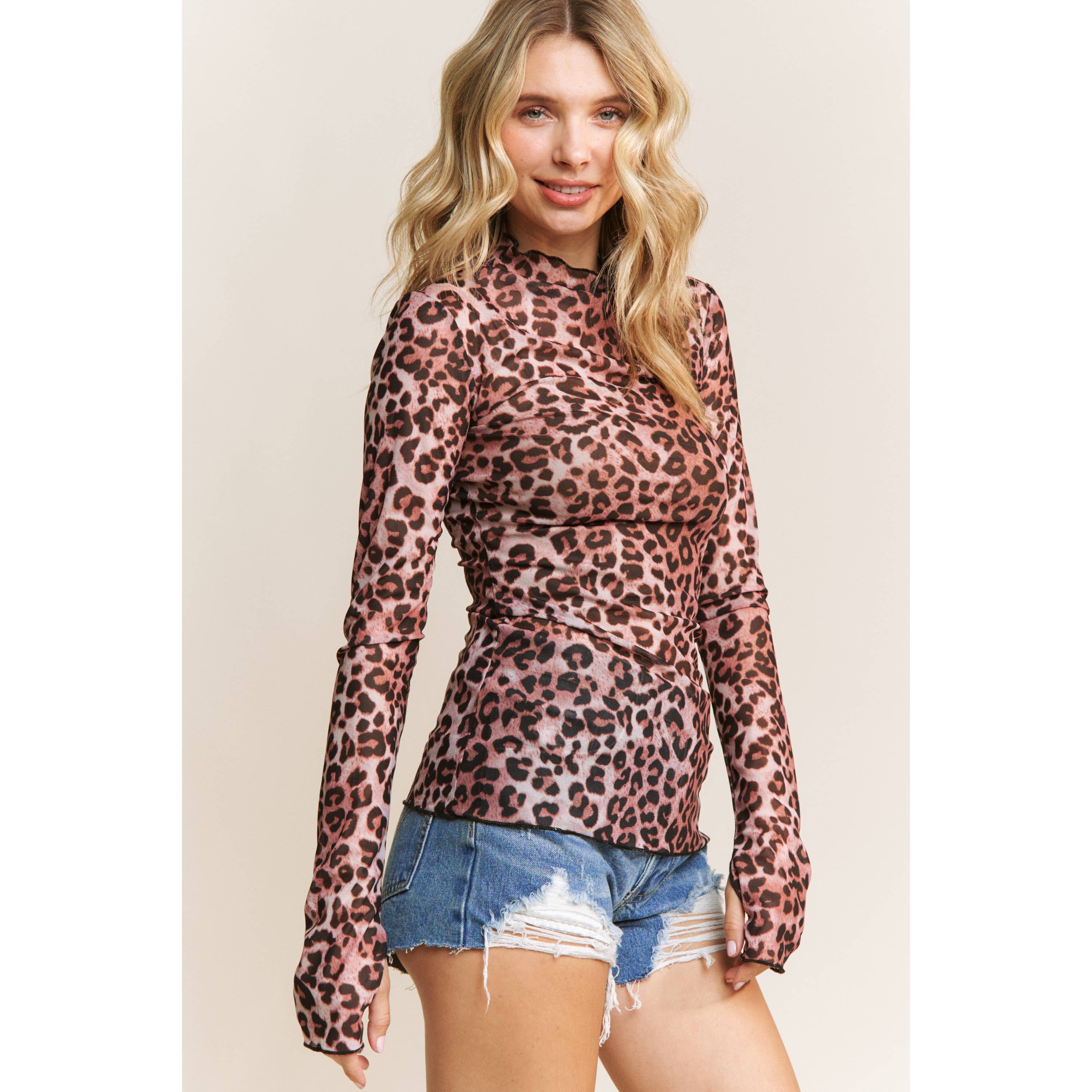 In The Wild Mesh Top