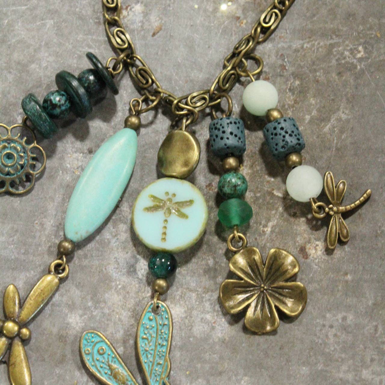 New Beginnings Dragonfly Charmers Necklace