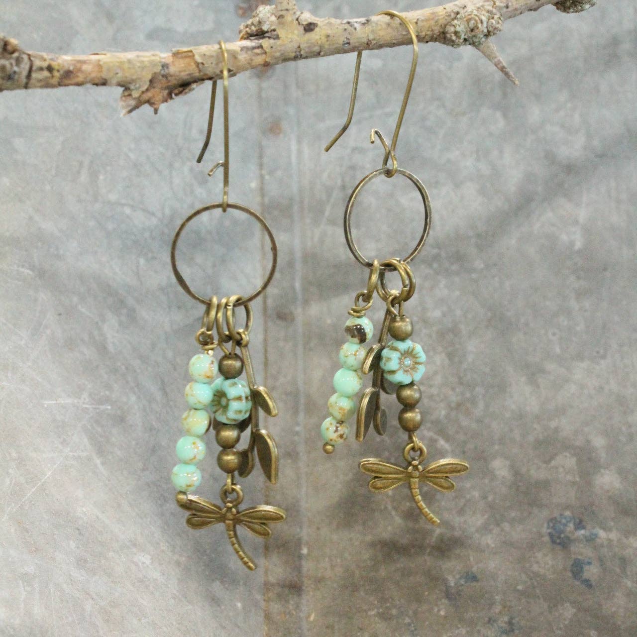 New Beginnings Dragonfly Charmers Earrings
