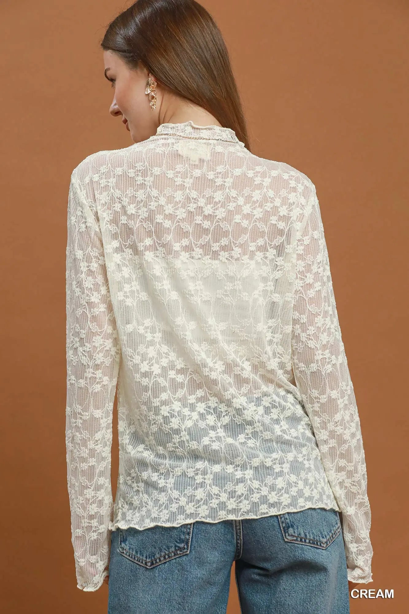 Romantic Lace Long Sleeve Top