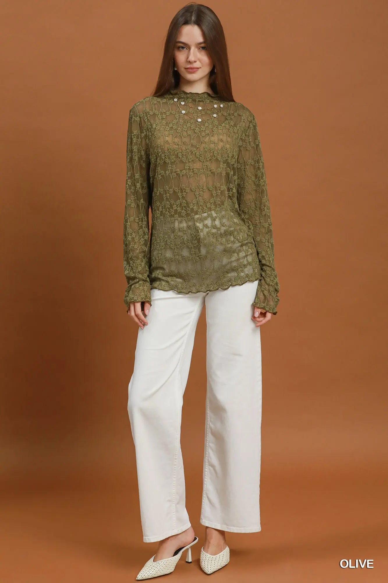 Romantic Lace Long Sleeve Top