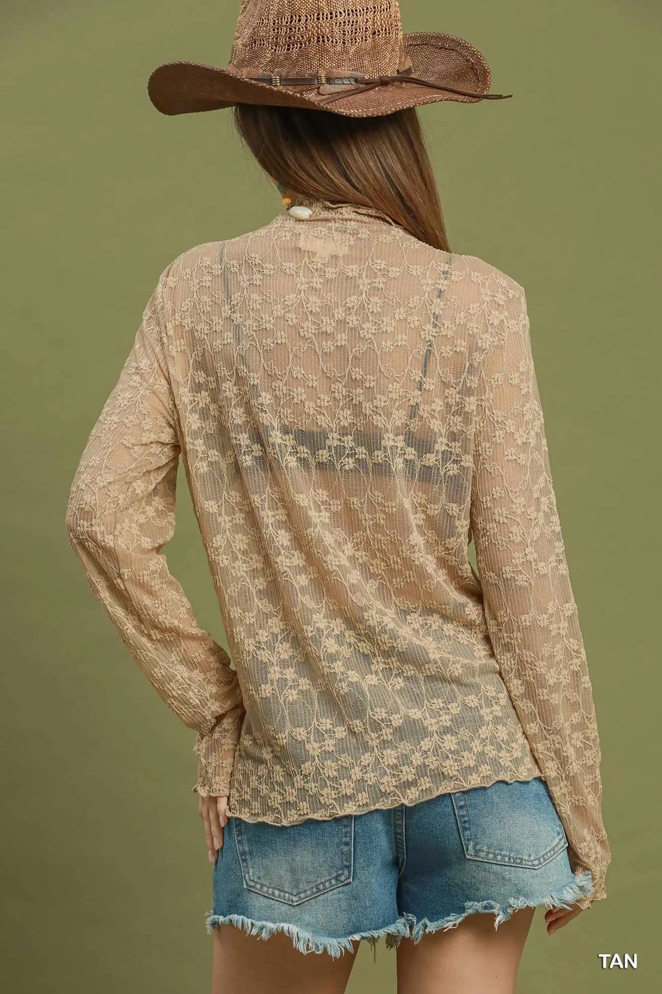 Romantic Lace Long Sleeve Top