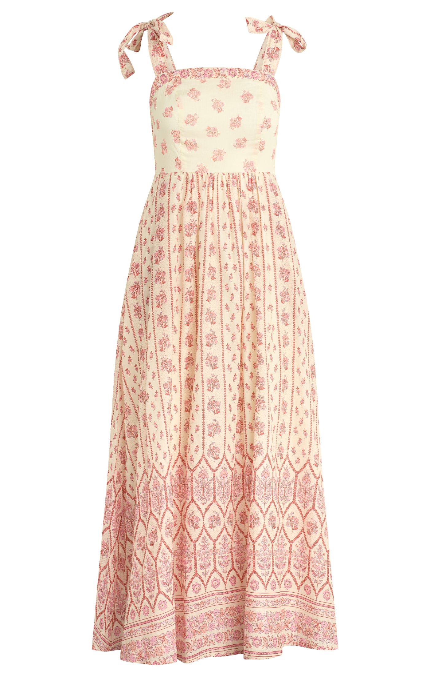 Blush Garden Dress on white background
