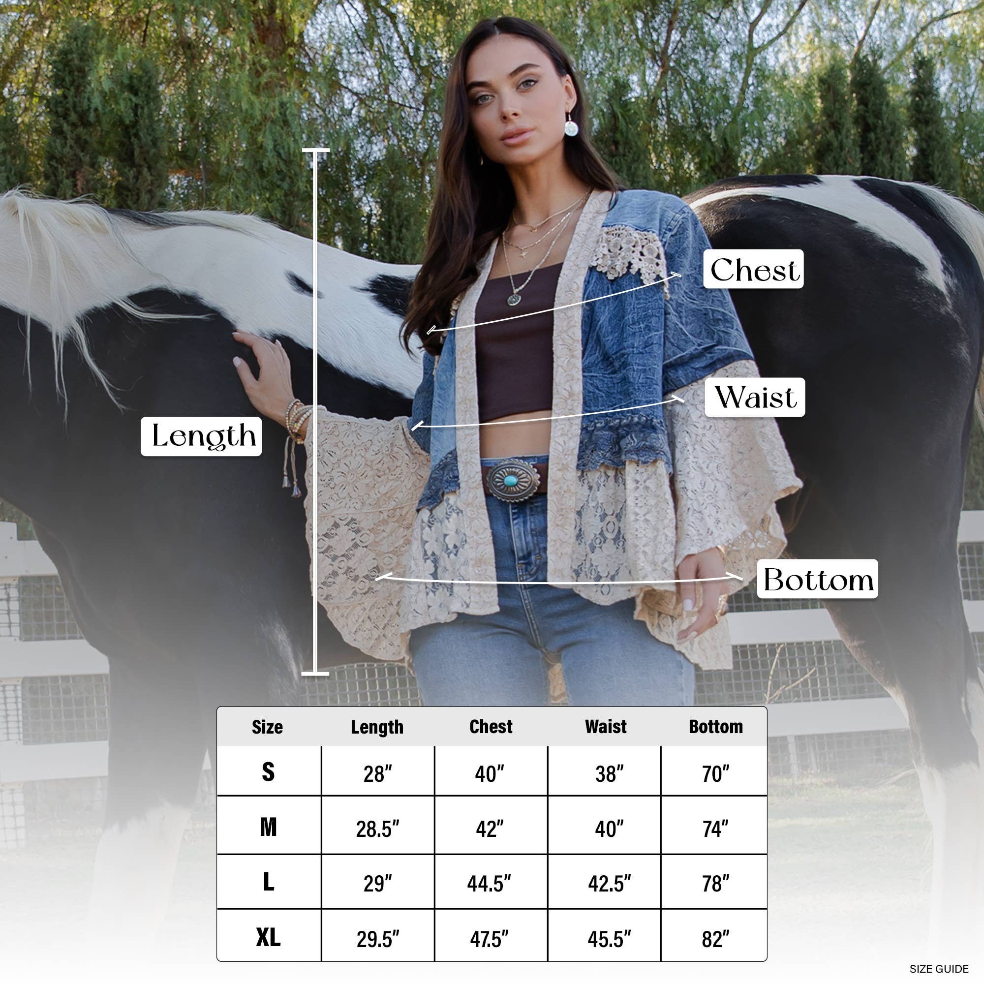Prairie Lace Kimono
