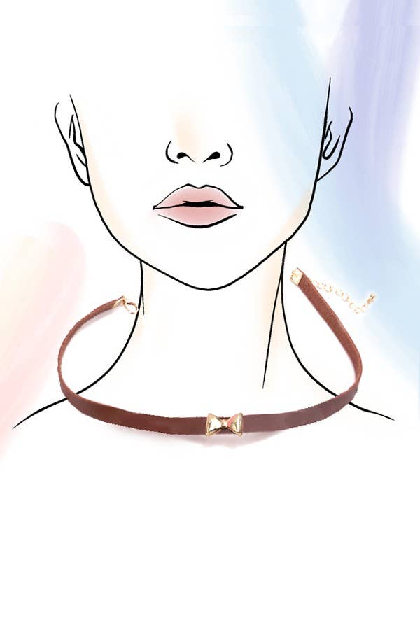 Luxe Bow Choker