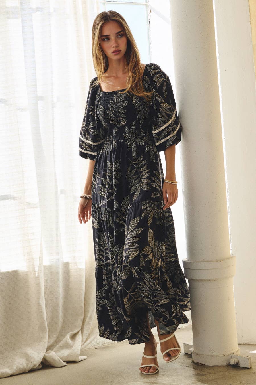 Abilene's Romantic Midi Dress