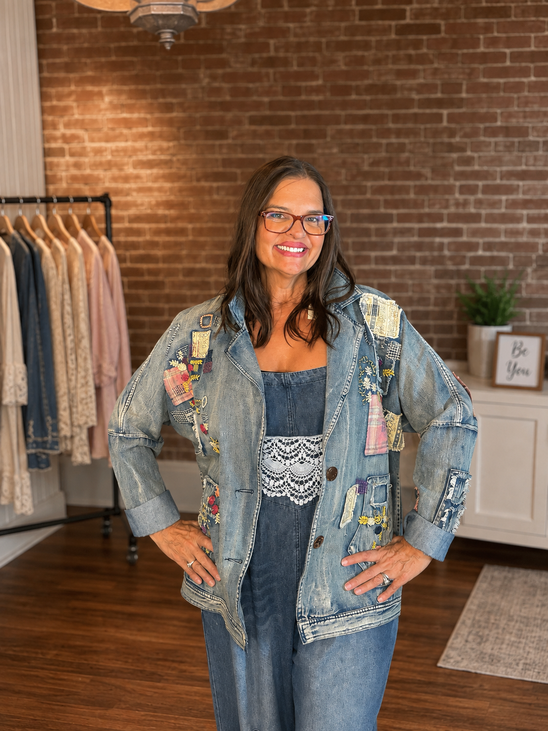 Artisan Patchwork Blazer Jacket