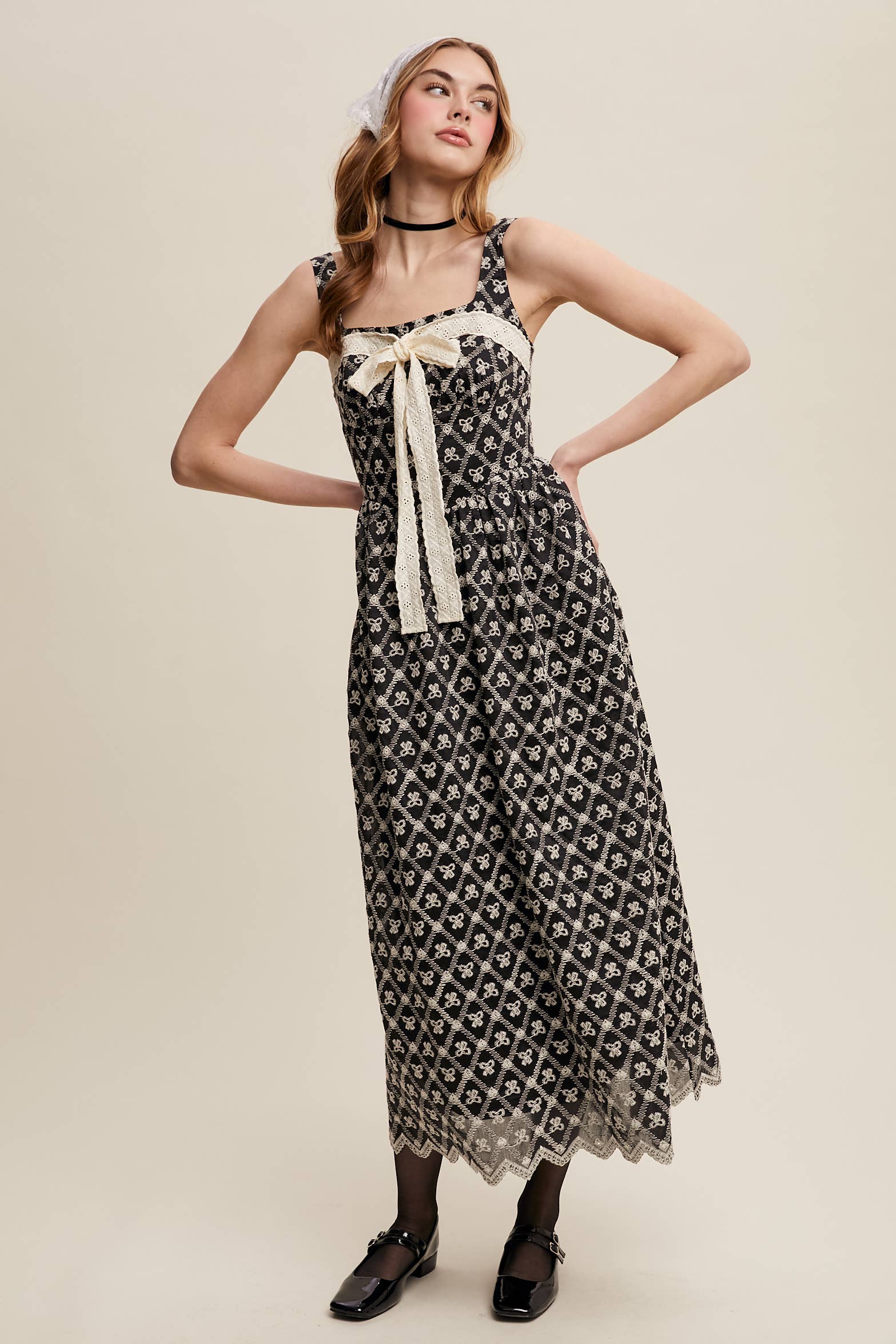 Twilight Meadow Bow Dress