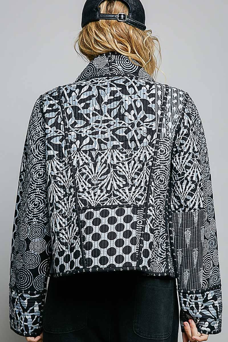 Josephine Quilted Kimono Jacket