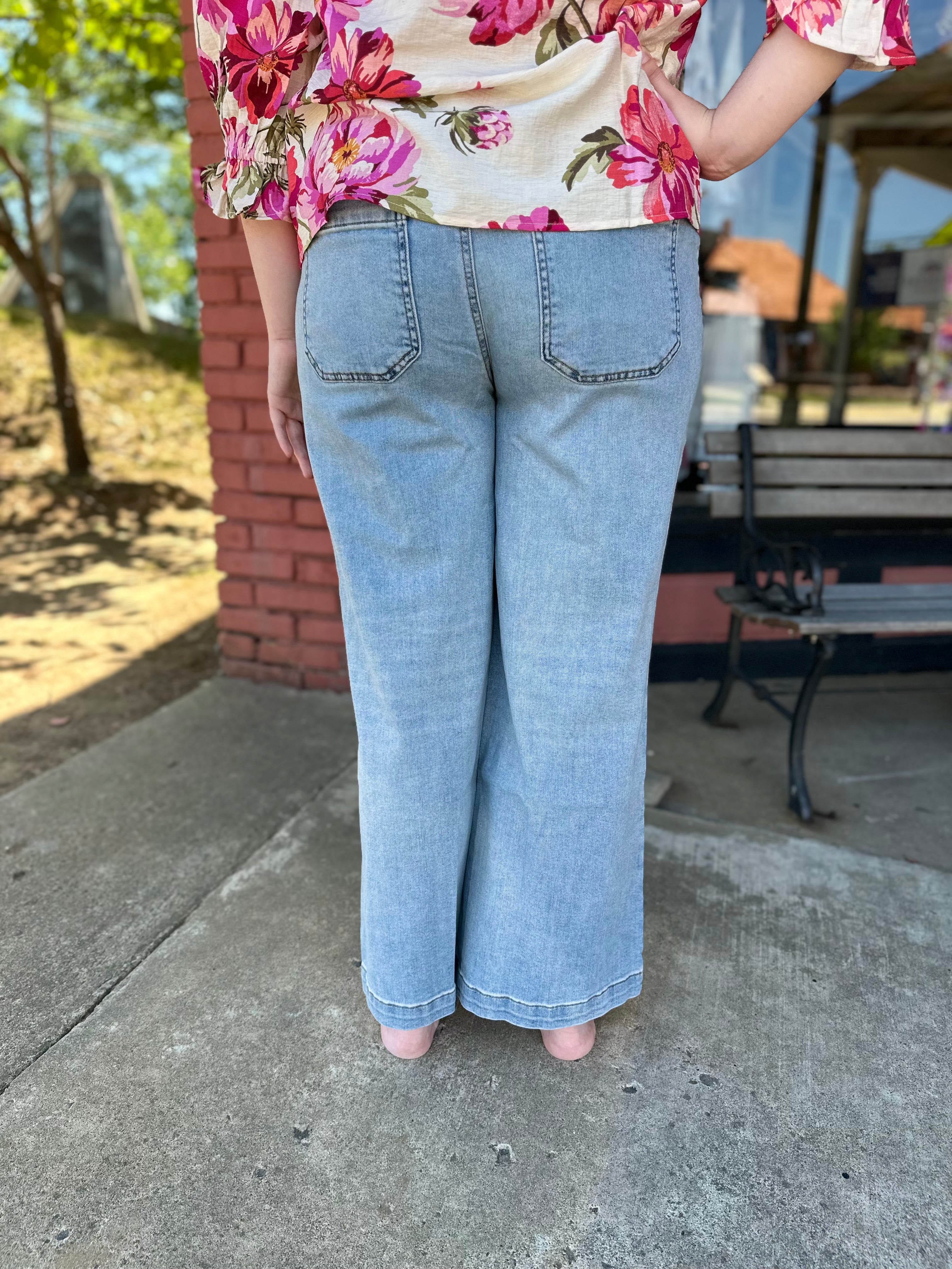 The Meg Wide Leg Jean