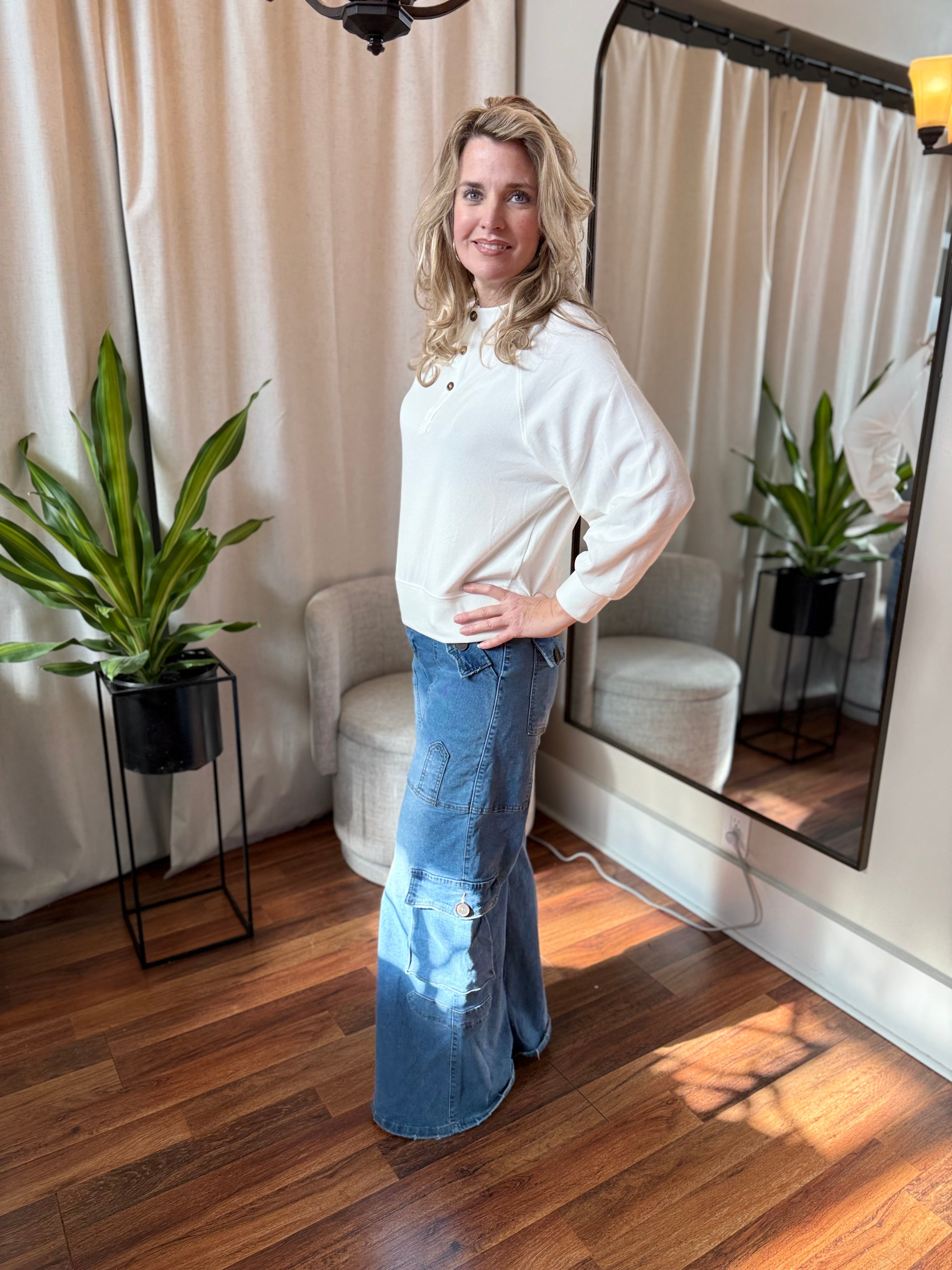 Soft Classic Ribbed Henley