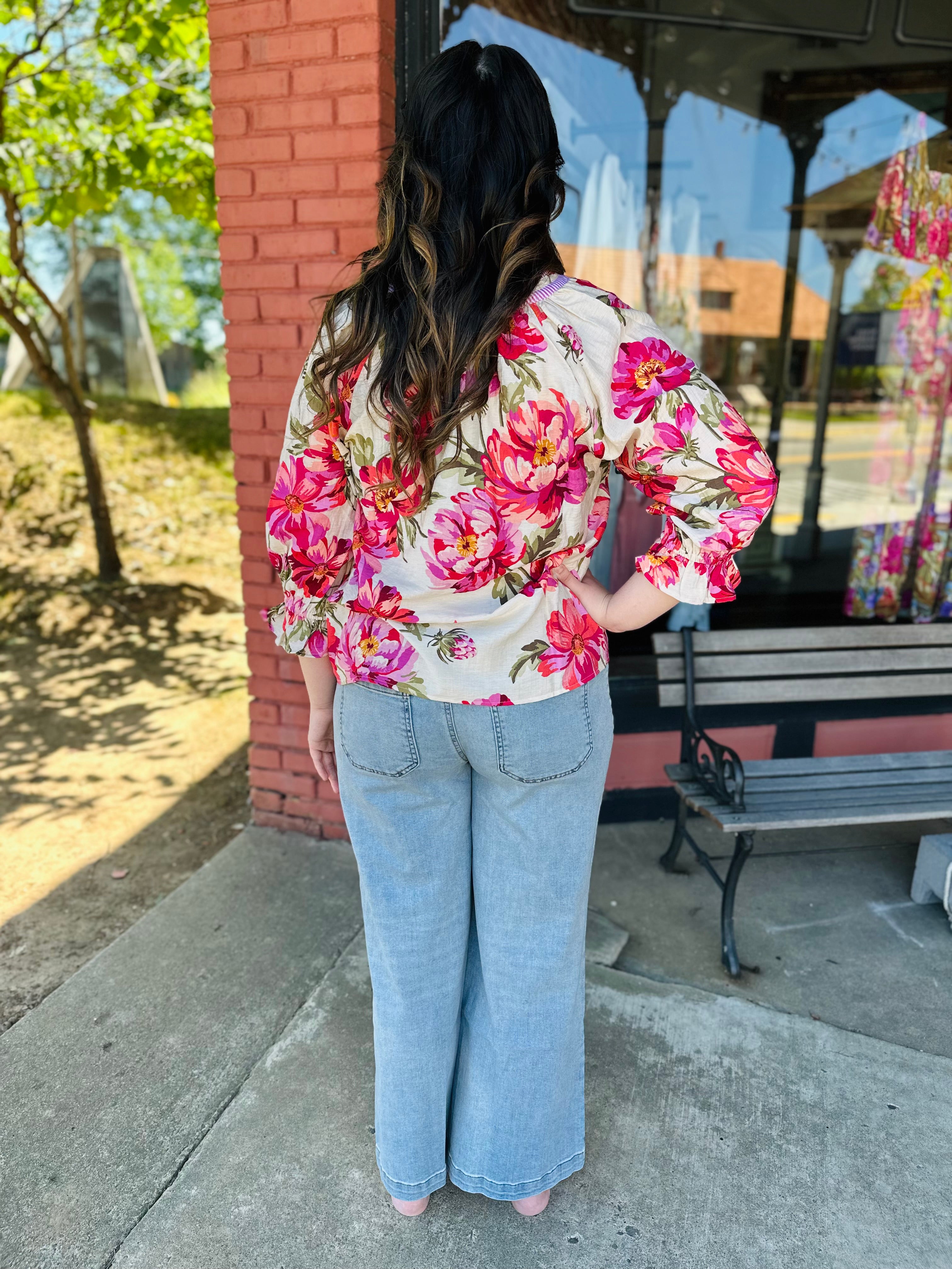 The Meg Wide Leg Jean
