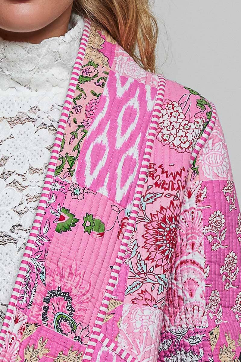 Josephine Quilted Kimono Jacket