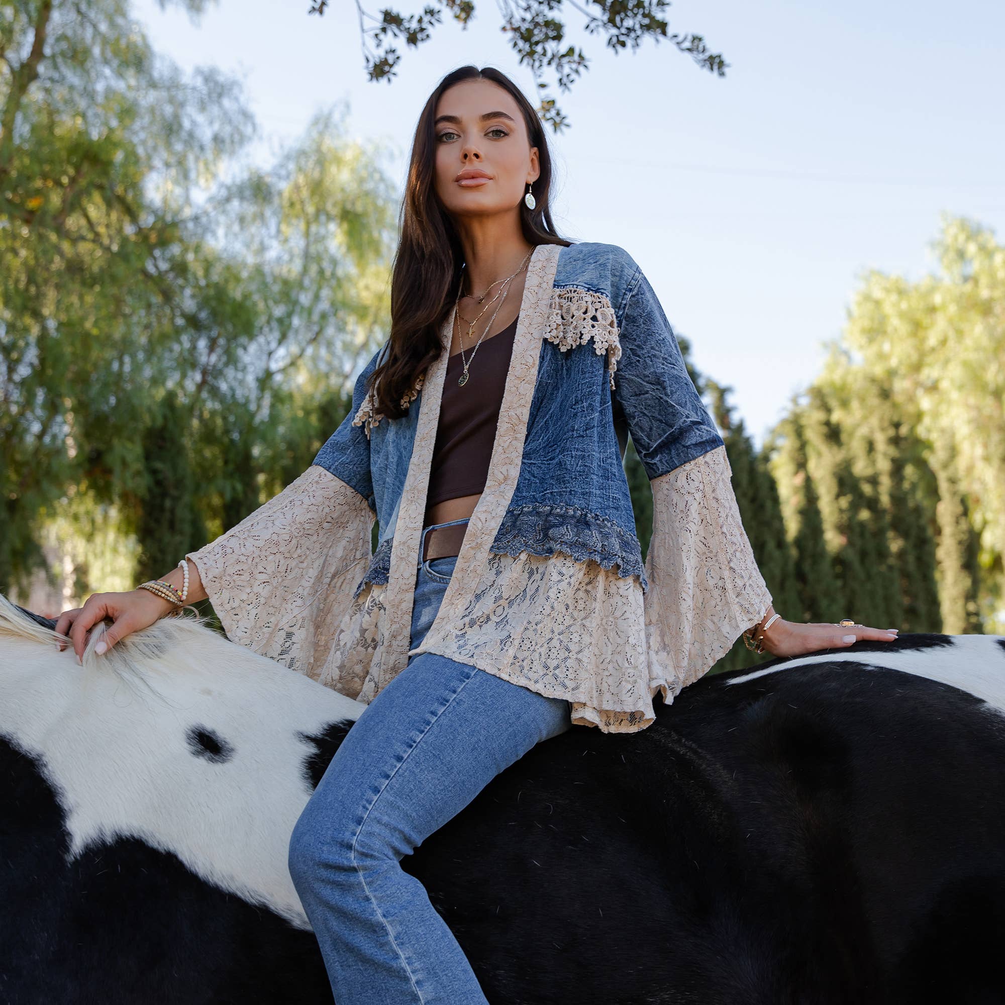 Prairie Lace Kimono
