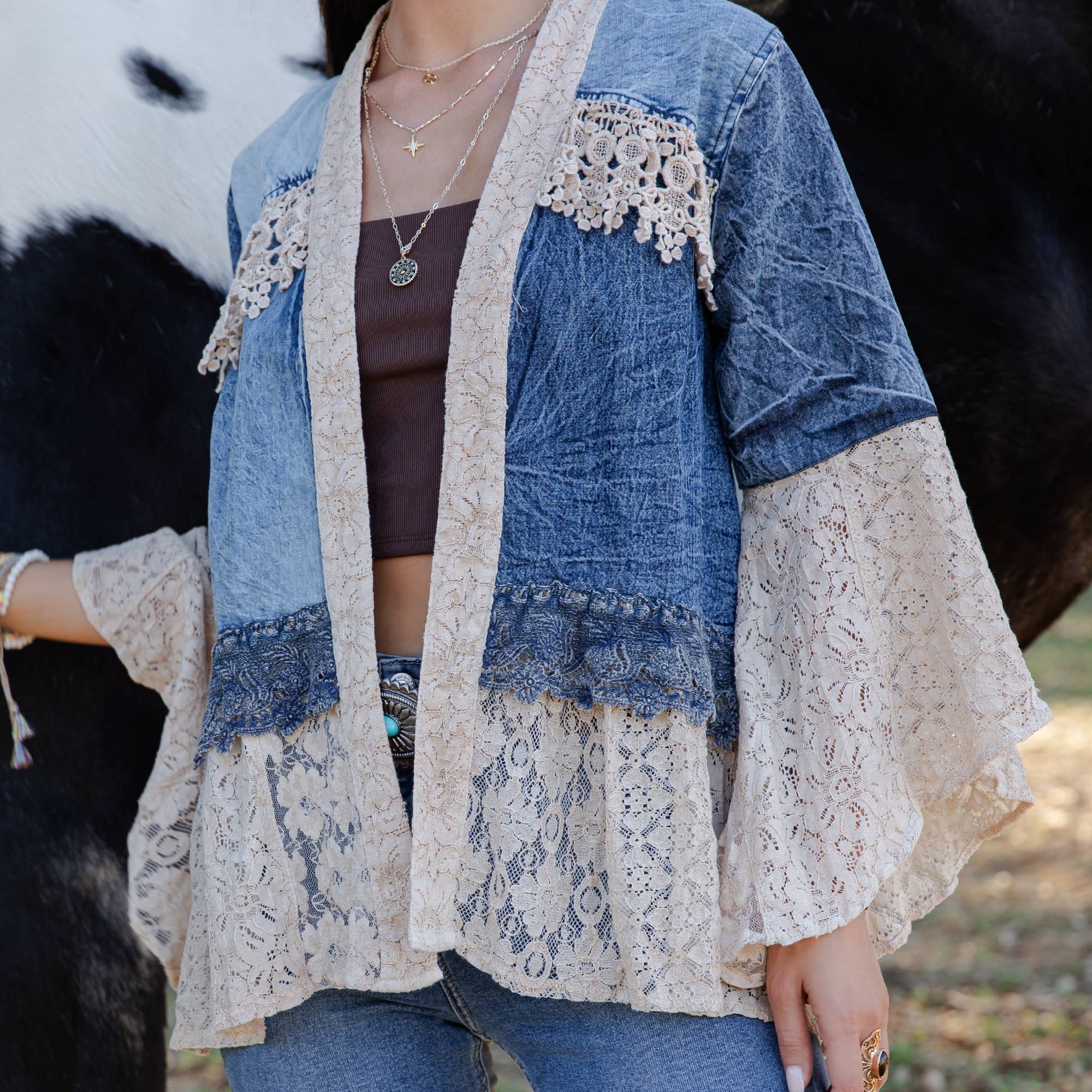 Prairie Lace Kimono