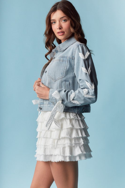 Bluebell Charm Denim Jacket