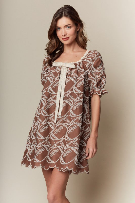 Touchdown Sweetheart Dress