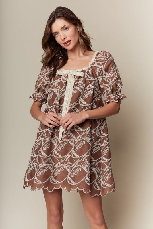 Touchdown Sweetheart Dress