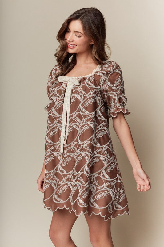 Touchdown Sweetheart Dress