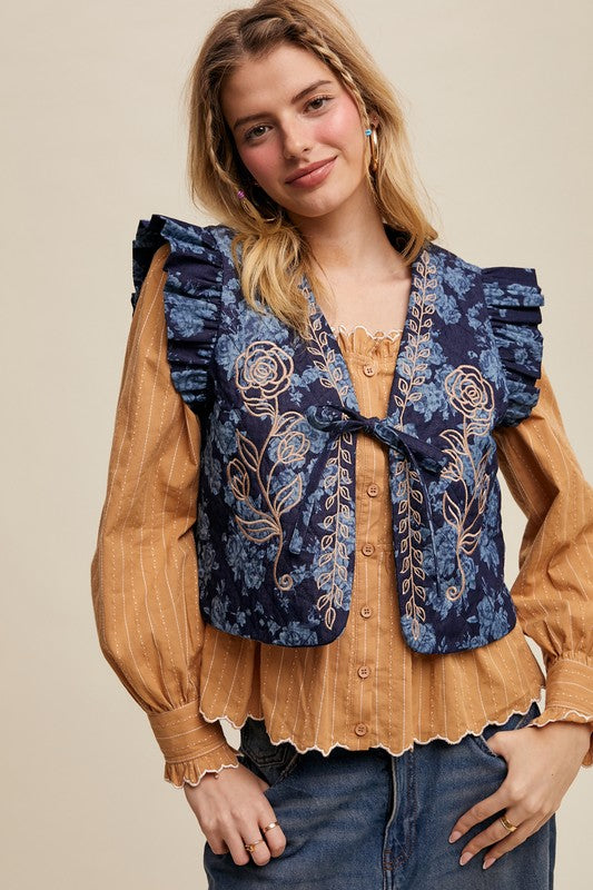 Hello Dolly Tie Vest