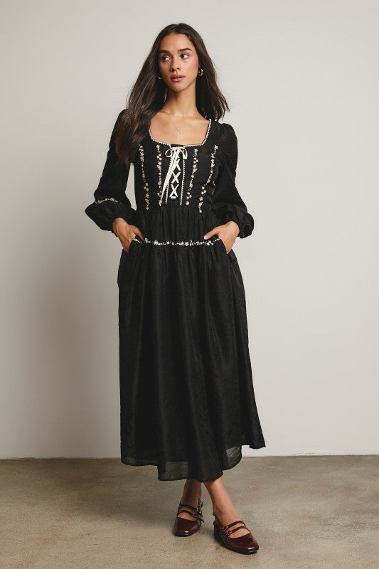 Nightfall Petals Midi