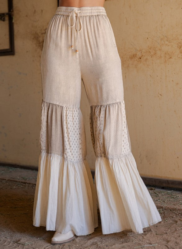 The Odyssey Tiered Wide Leg Pants