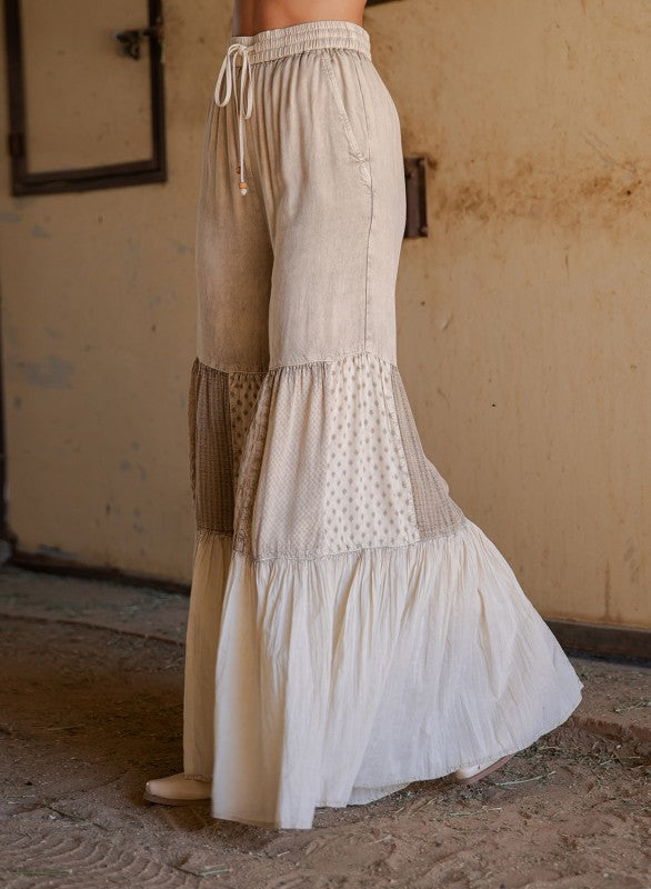 The Odyssey Tiered Wide Leg Pants