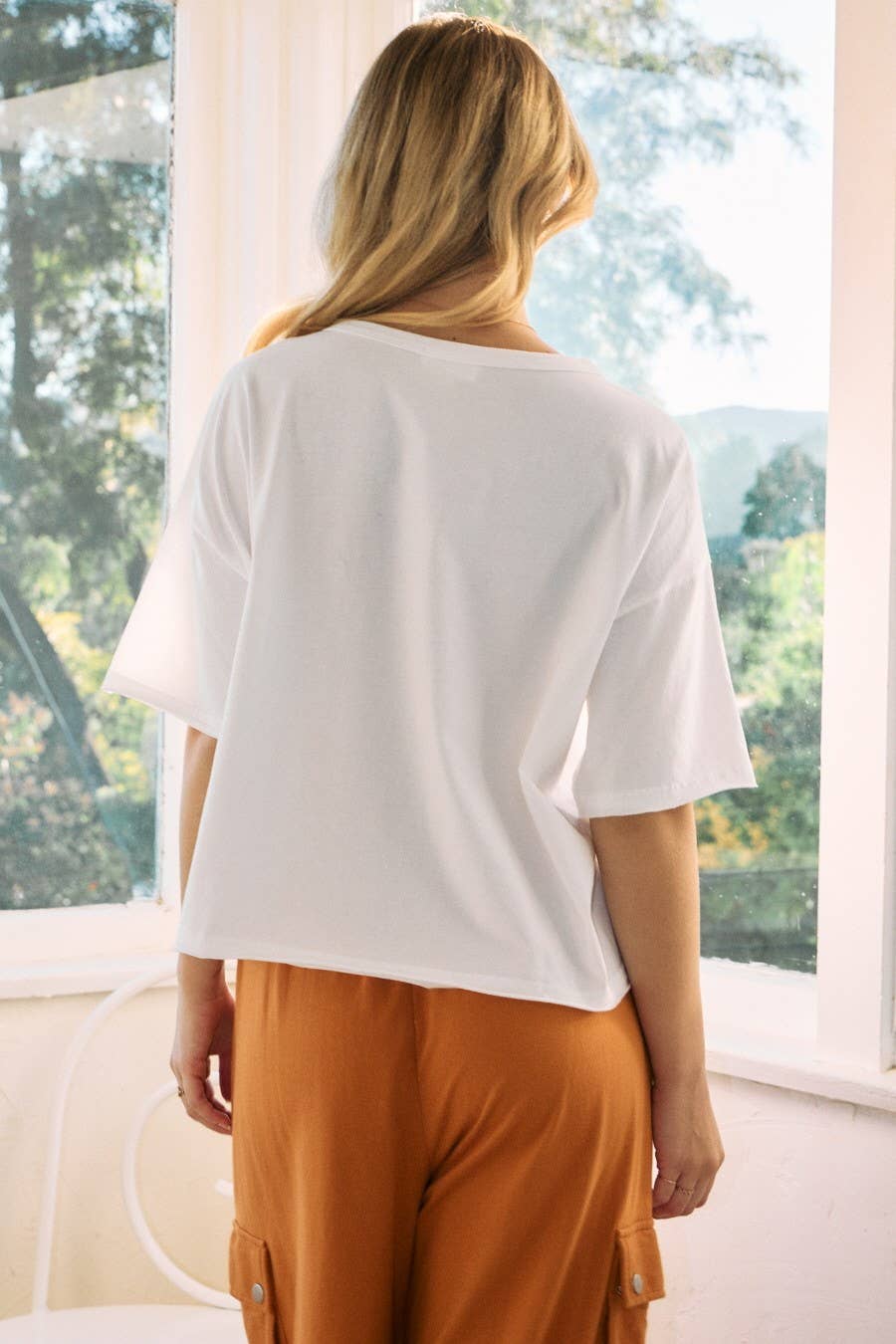 Easy Days Boxy Tee- Plus