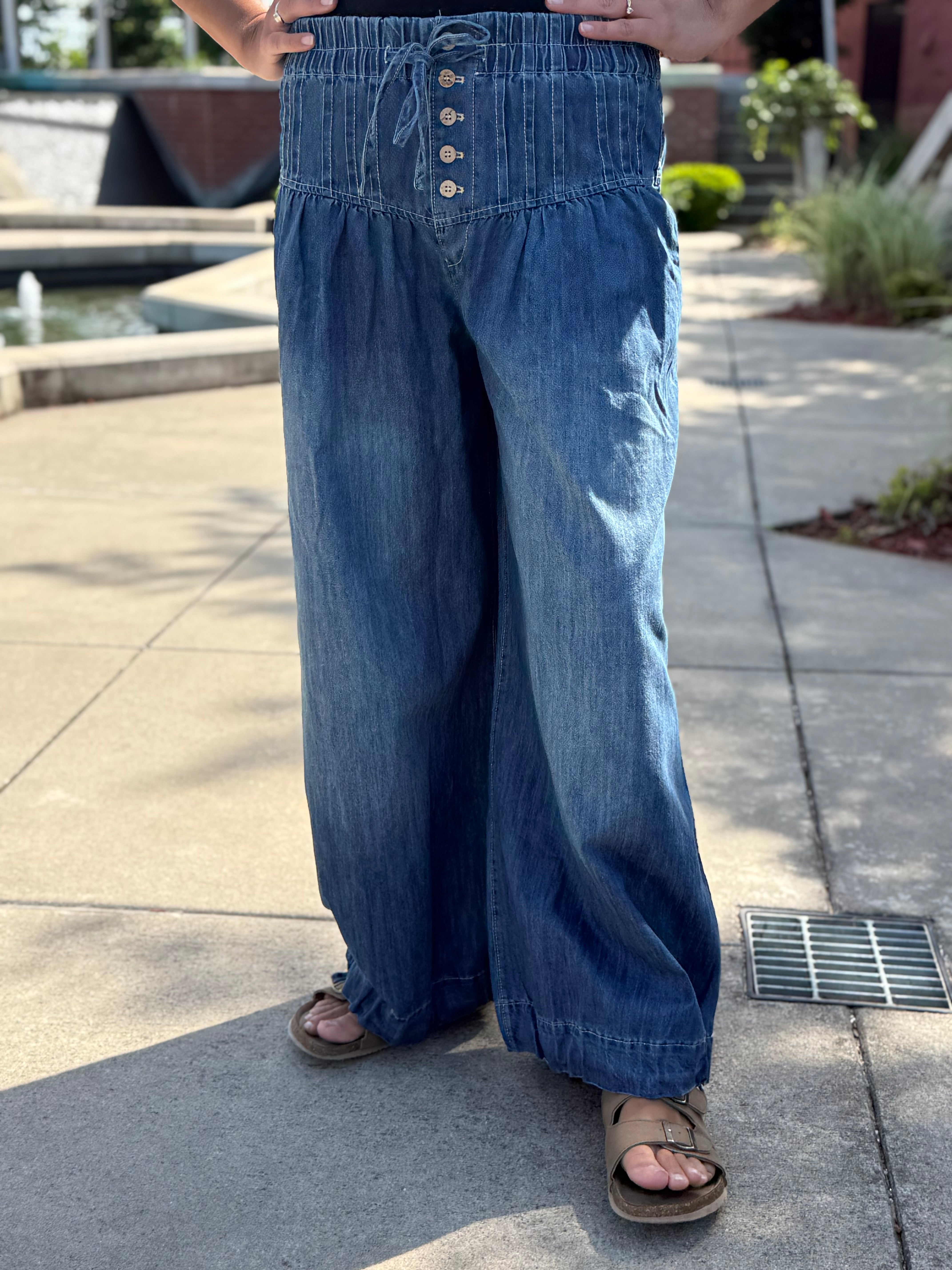 The Mavi Wide Leg Jean