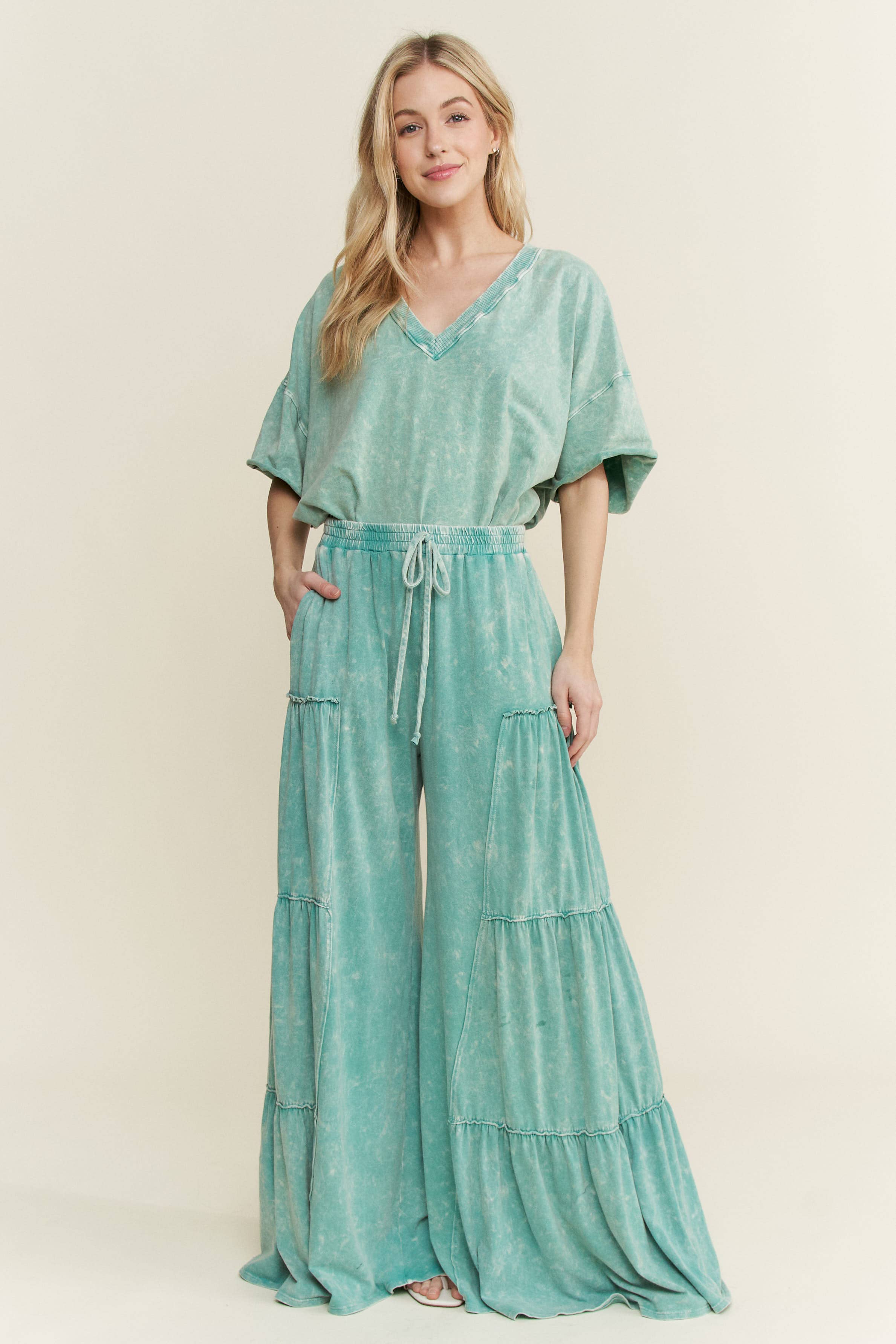 Rebel Ruffle Pants