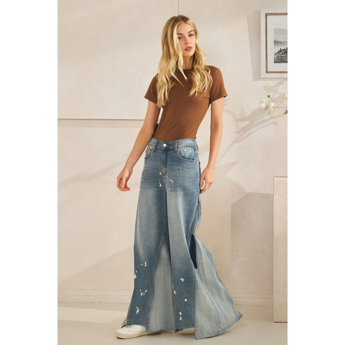 Jolene Wide Leg Flare Jeans