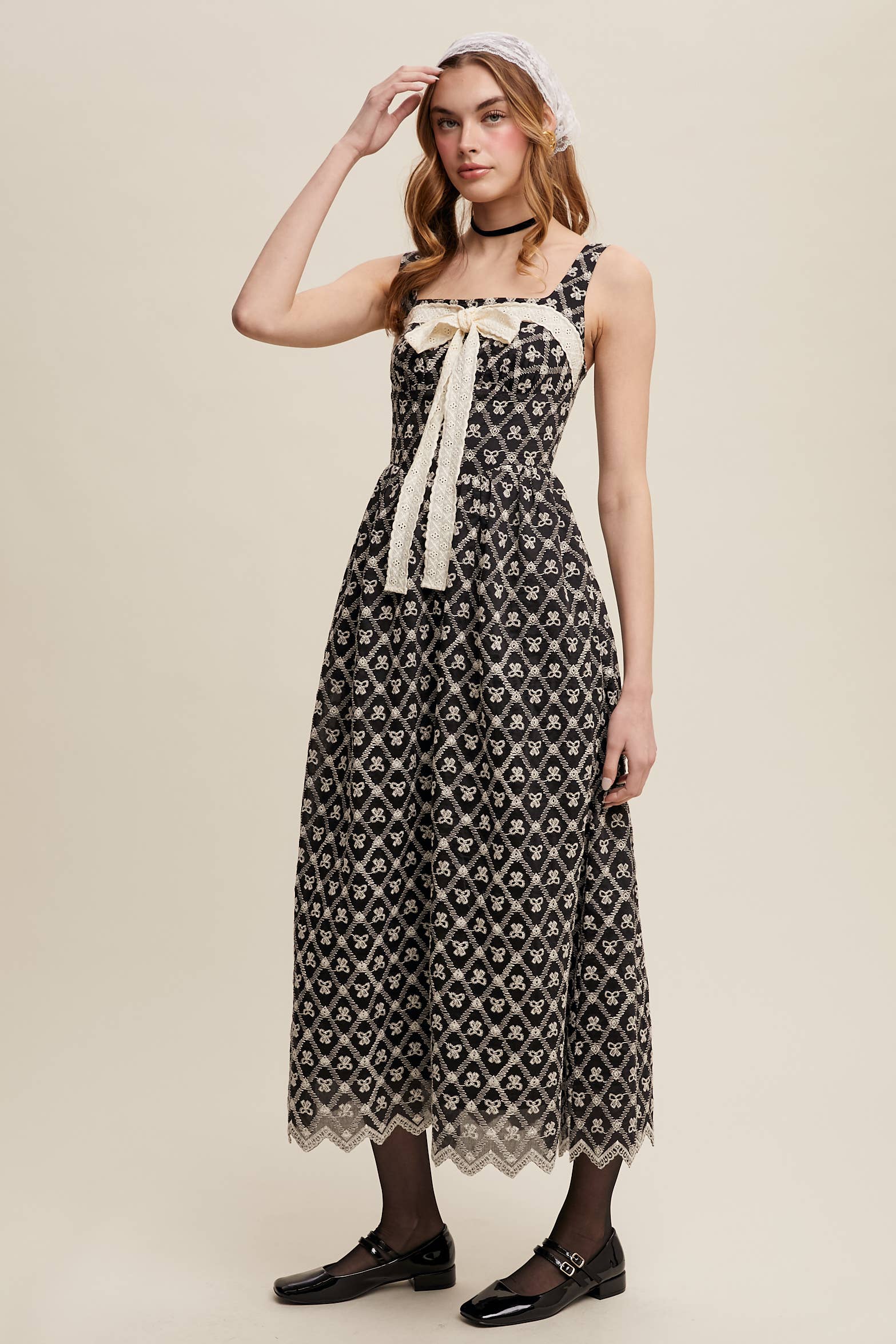 Twilight Meadow Bow Dress