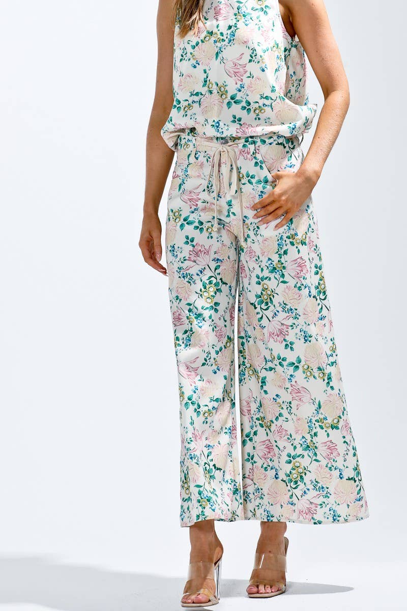 Cottage Bloom Wide-Leg Pants