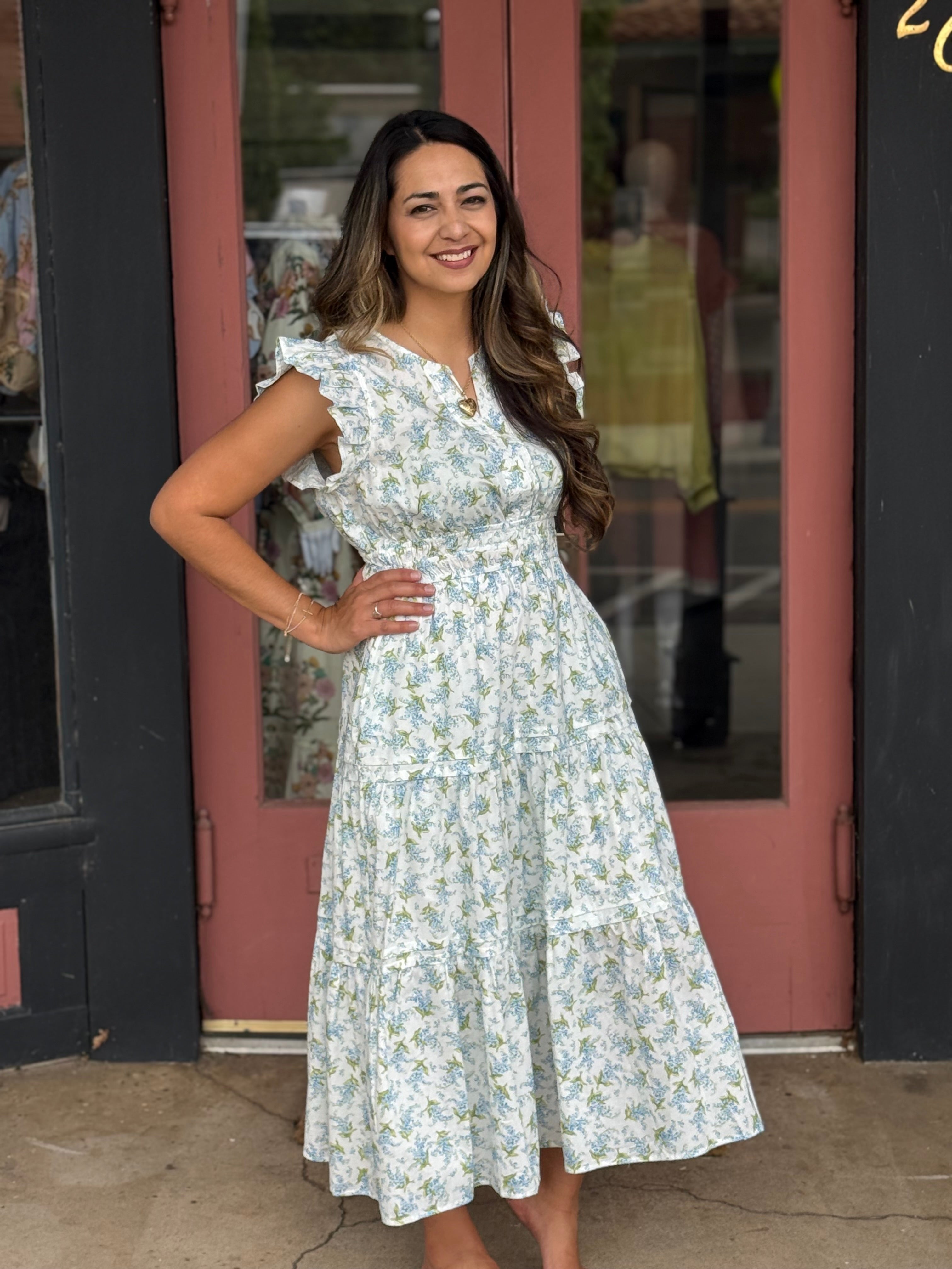The Lanai Floral Maxi Dress