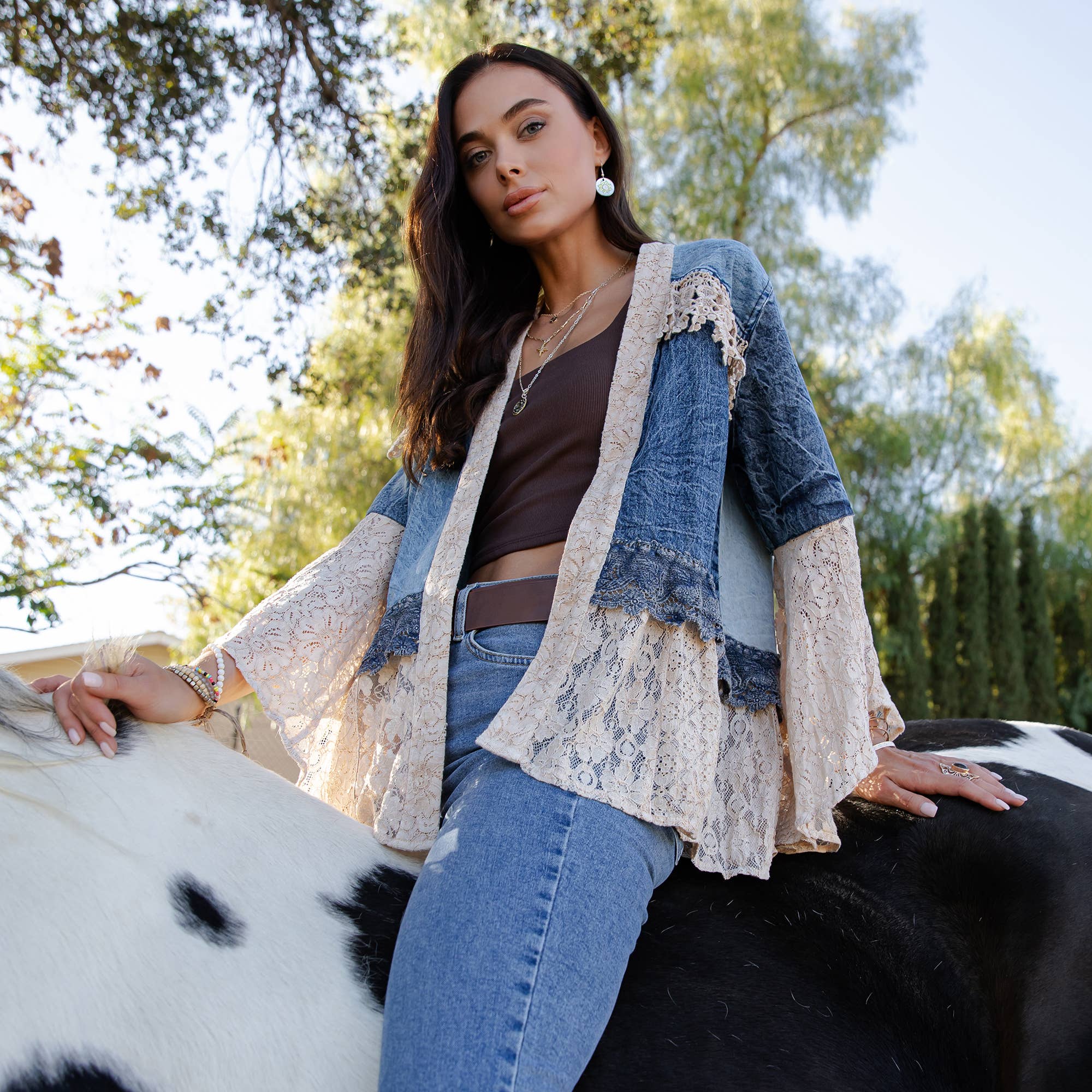 Prairie Lace Kimono