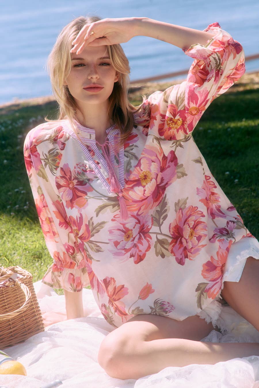 Melodie's Floral Blouse