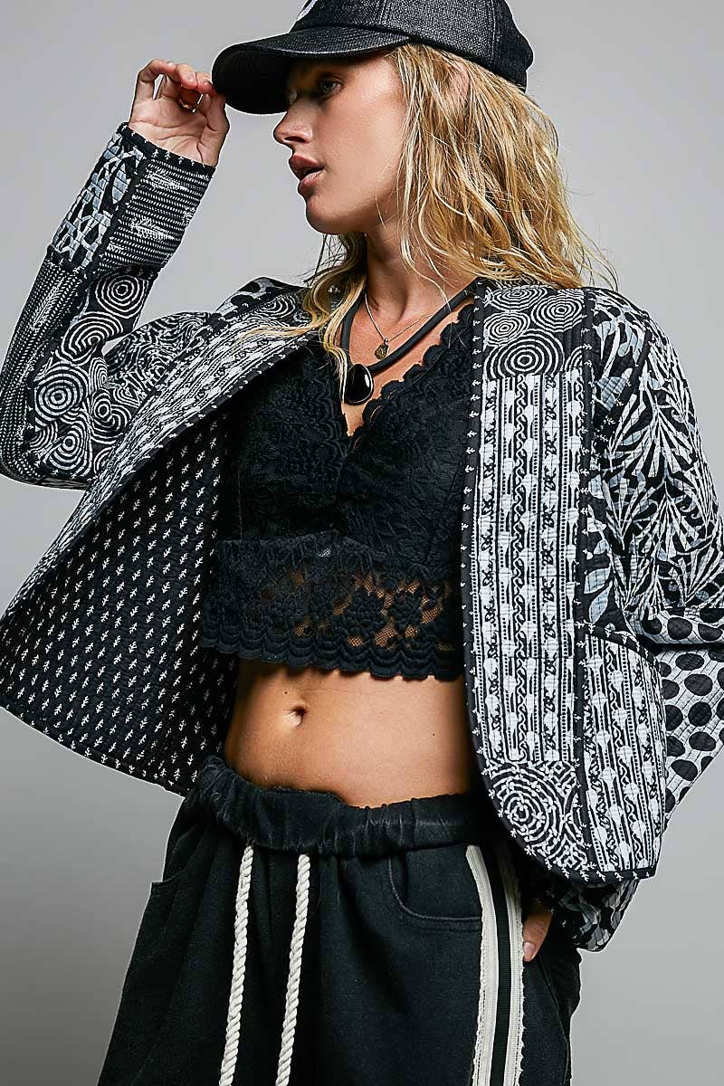 Josephine Quilted Kimono Jacket