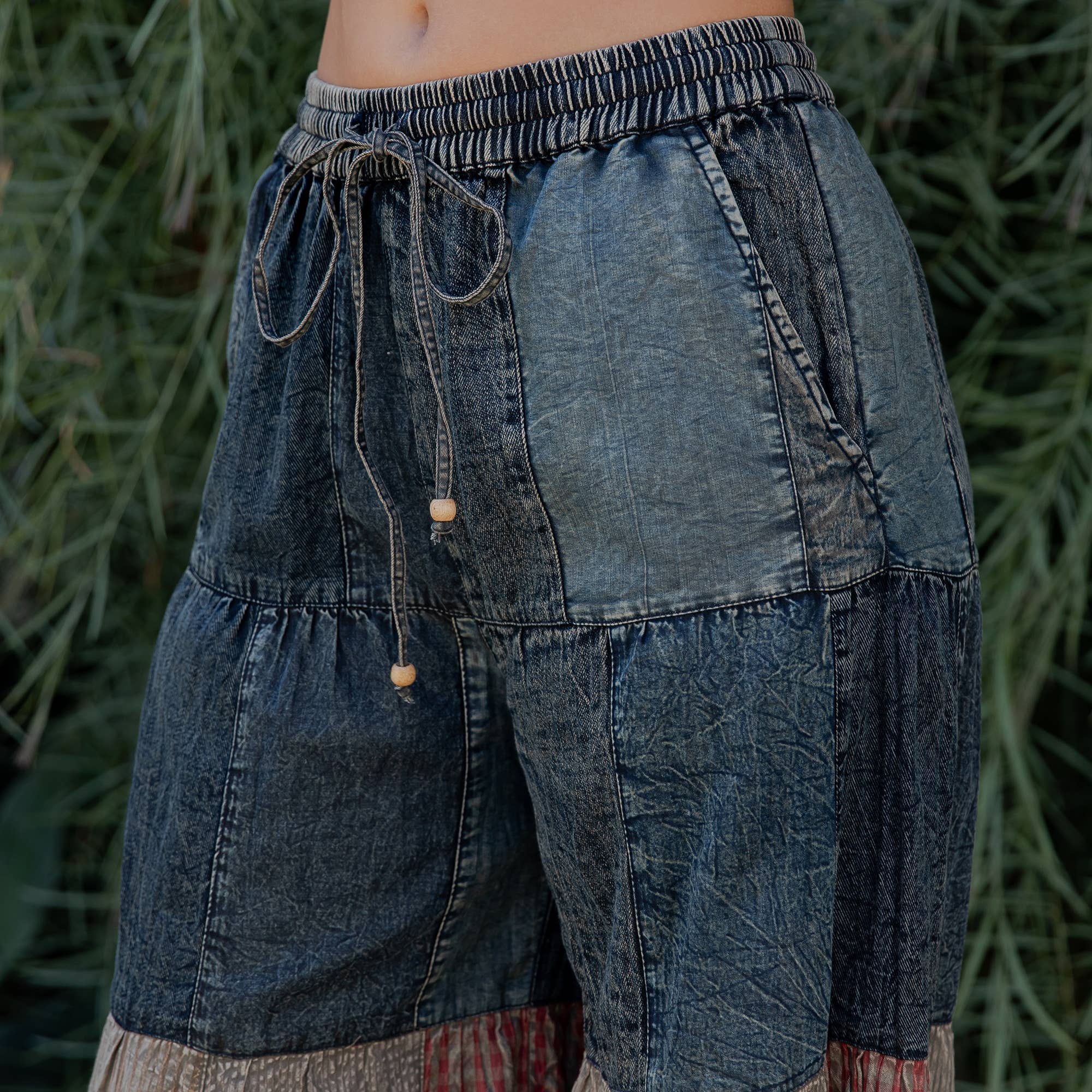 Wild Meadow Patchwork Denim Pants