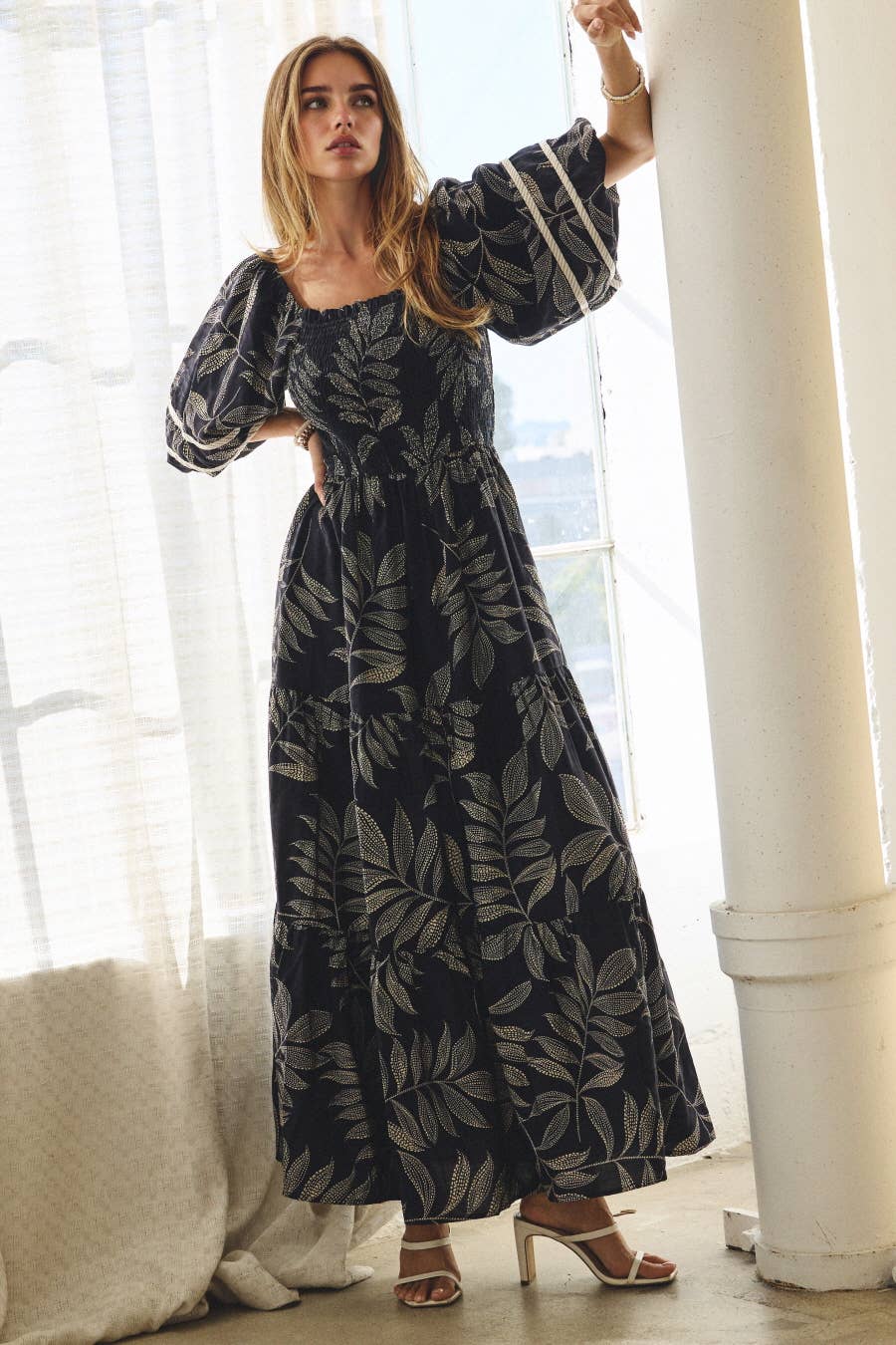 Abilene's Romantic Midi Dress