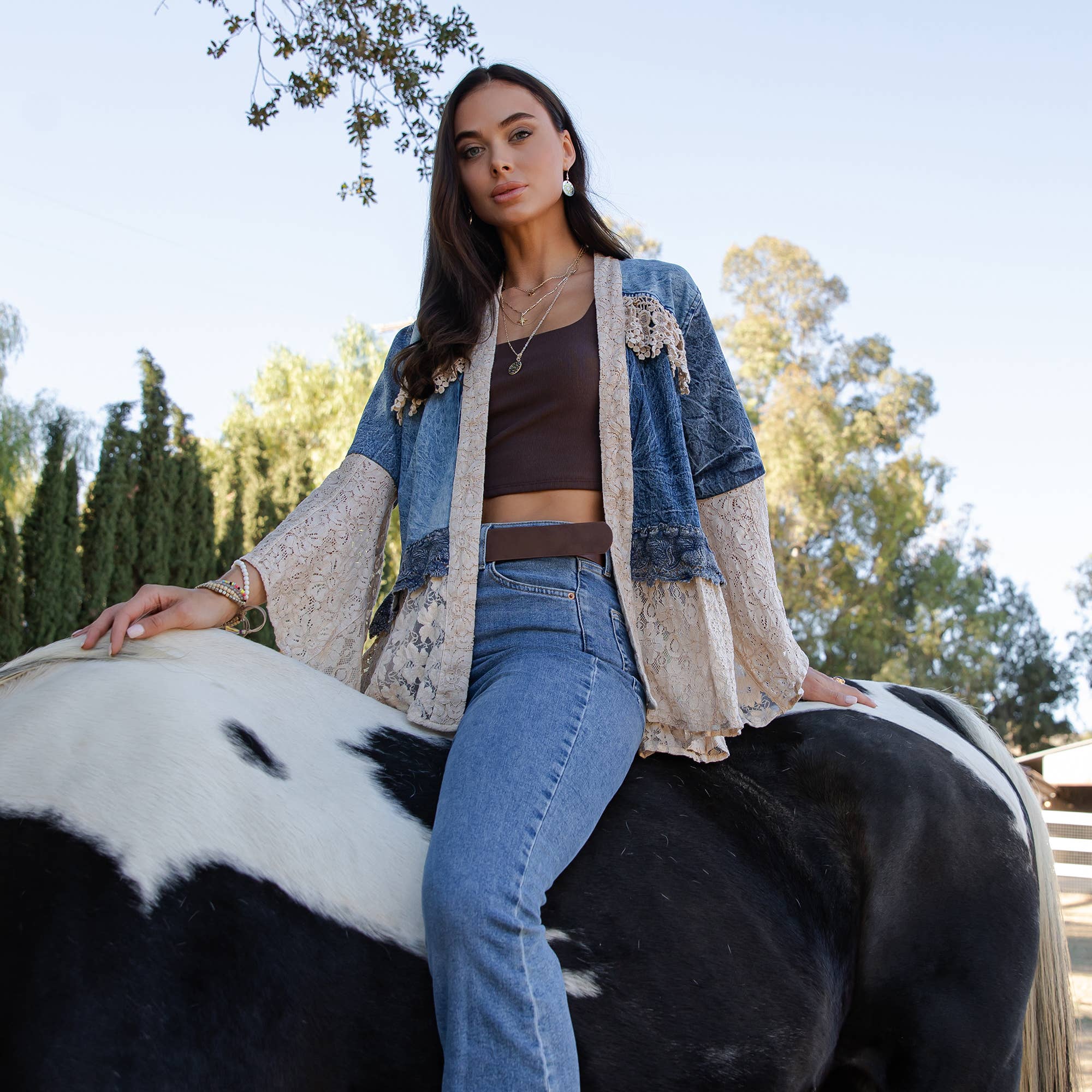 Prairie Lace Kimono